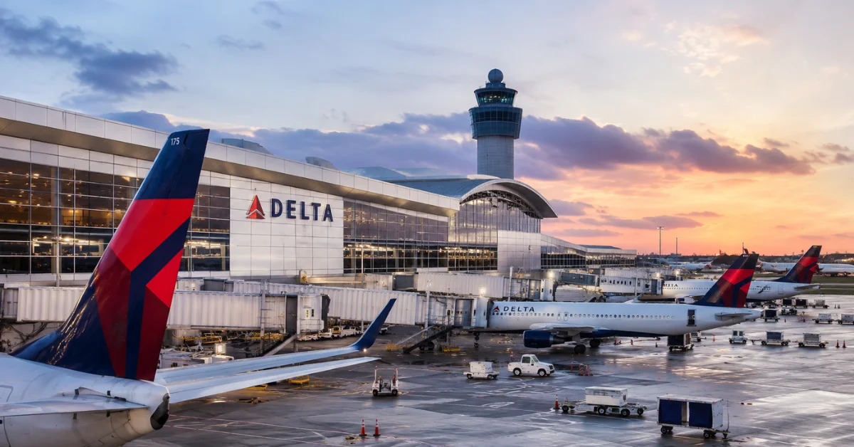 Delta Terminal at Atlanta Airport