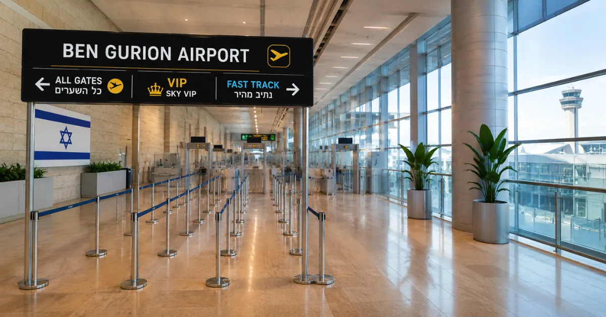 How to Skip Lines at Ben Gurion Airport