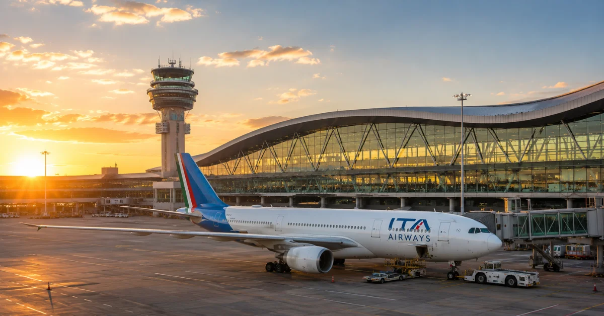 Main Airport in Rome
