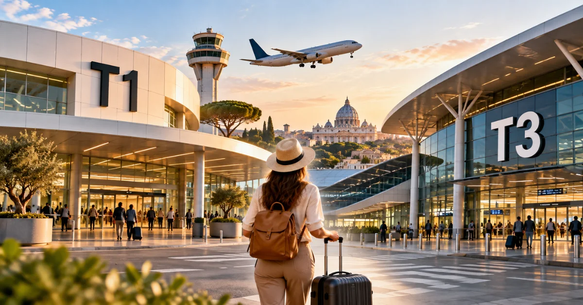 Rome Fiumicino Airport Terminals
